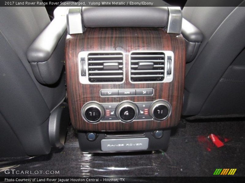 Yulong White Metallic / Ebony/Ebony 2017 Land Rover Range Rover Supercharged