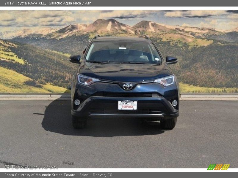 Galactic Aqua Mica / Ash 2017 Toyota RAV4 XLE