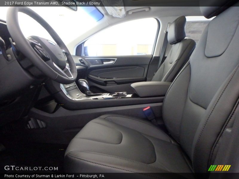Shadow Black / Ebony 2017 Ford Edge Titanium AWD