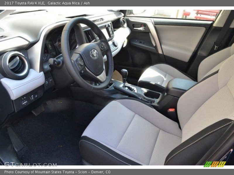 Galactic Aqua Mica / Ash 2017 Toyota RAV4 XLE