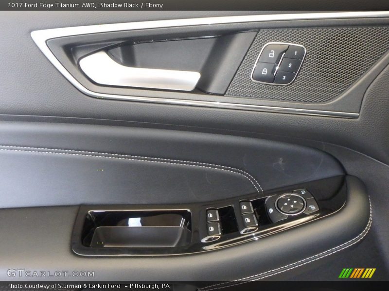 Shadow Black / Ebony 2017 Ford Edge Titanium AWD