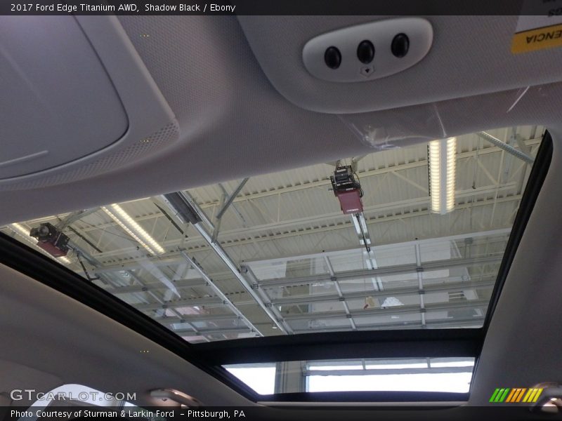 Shadow Black / Ebony 2017 Ford Edge Titanium AWD