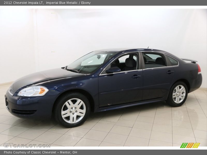 Imperial Blue Metallic / Ebony 2012 Chevrolet Impala LT