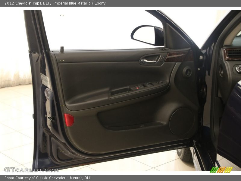 Imperial Blue Metallic / Ebony 2012 Chevrolet Impala LT