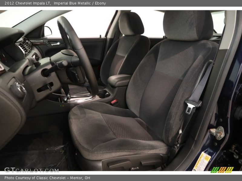 Imperial Blue Metallic / Ebony 2012 Chevrolet Impala LT