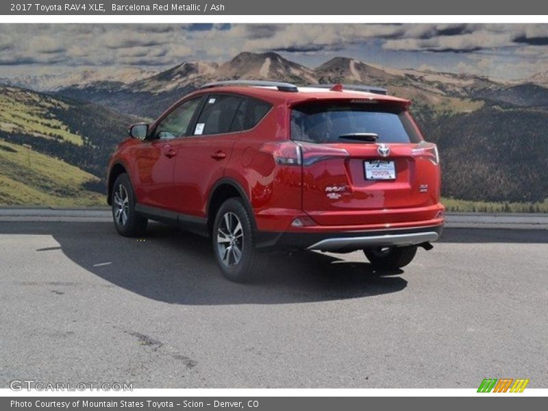 Barcelona Red Metallic / Ash 2017 Toyota RAV4 XLE