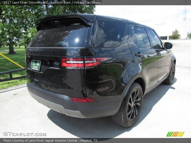 Santorini Black / Vintage Tan/Ebony 2017 Land Rover Discovery HSE