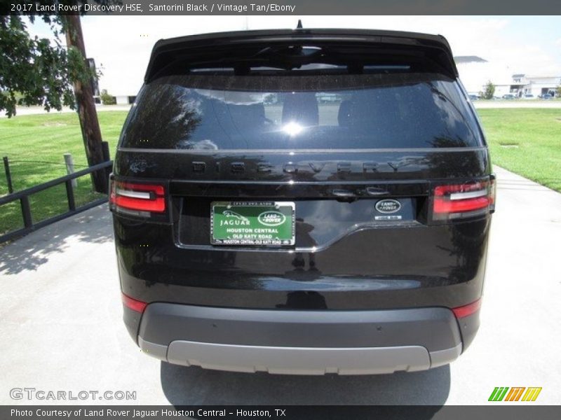 Santorini Black / Vintage Tan/Ebony 2017 Land Rover Discovery HSE
