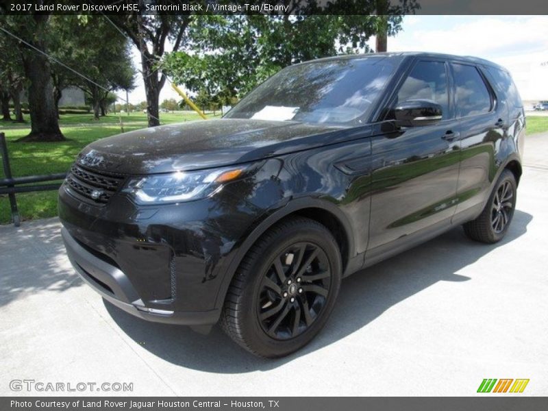 Santorini Black / Vintage Tan/Ebony 2017 Land Rover Discovery HSE