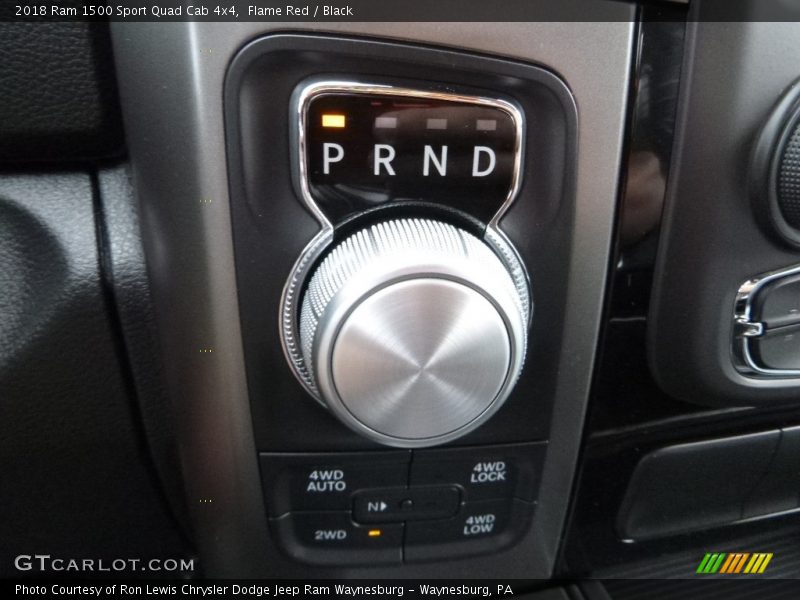  2018 1500 Sport Quad Cab 4x4 8 Speed Automatic Shifter