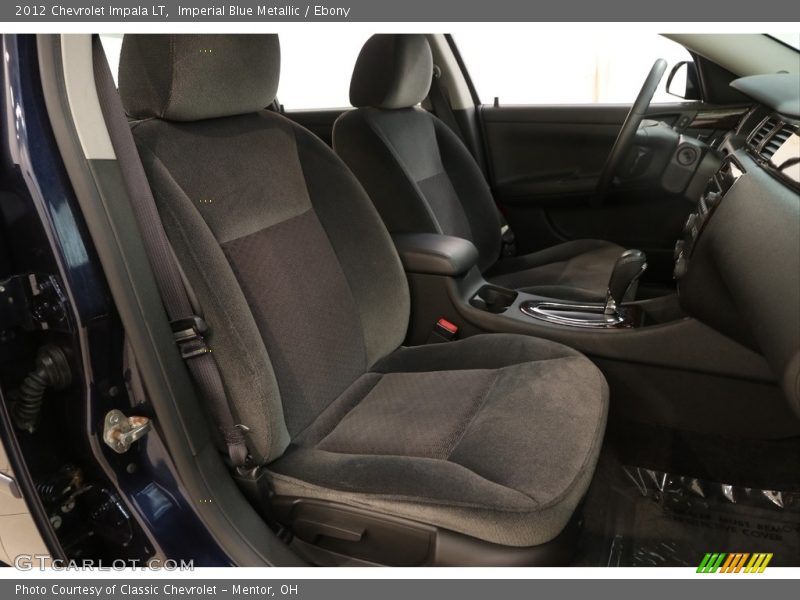 Imperial Blue Metallic / Ebony 2012 Chevrolet Impala LT