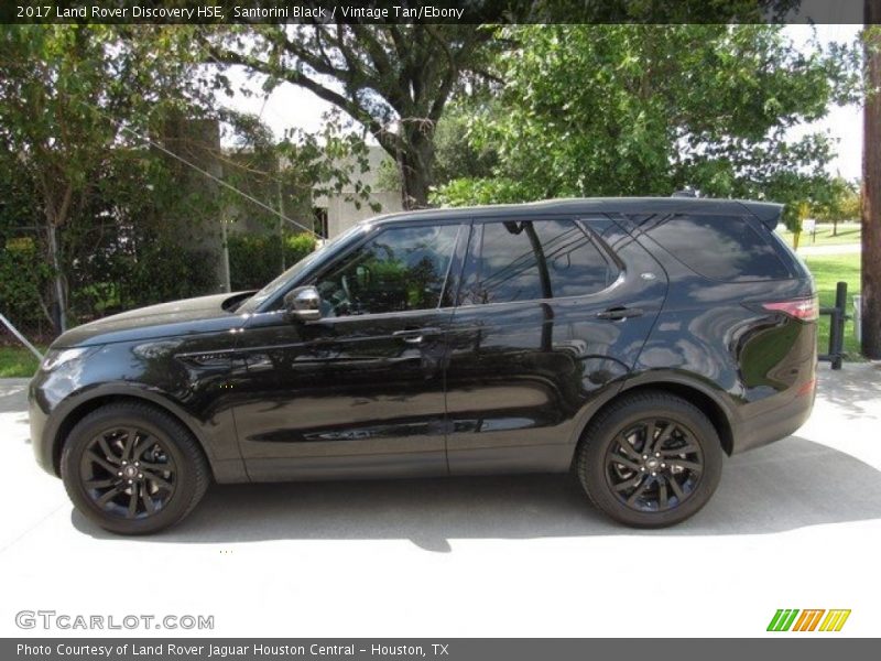 Santorini Black / Vintage Tan/Ebony 2017 Land Rover Discovery HSE