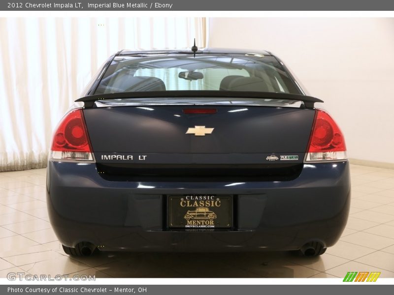 Imperial Blue Metallic / Ebony 2012 Chevrolet Impala LT