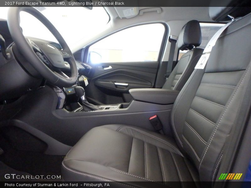 Lightning Blue / Charcoal Black 2017 Ford Escape Titanium 4WD