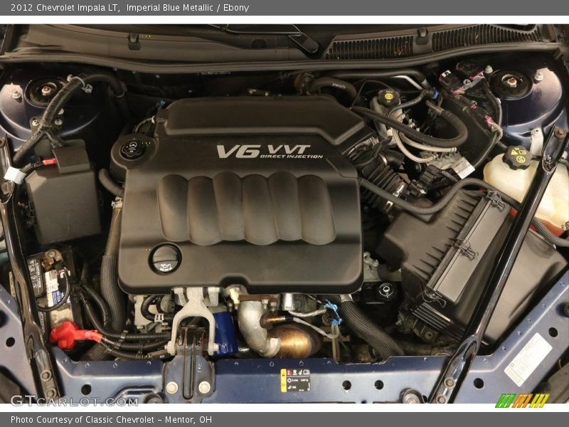 Imperial Blue Metallic / Ebony 2012 Chevrolet Impala LT