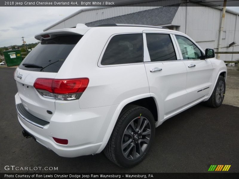 Bright White / Black 2018 Jeep Grand Cherokee Overland 4x4