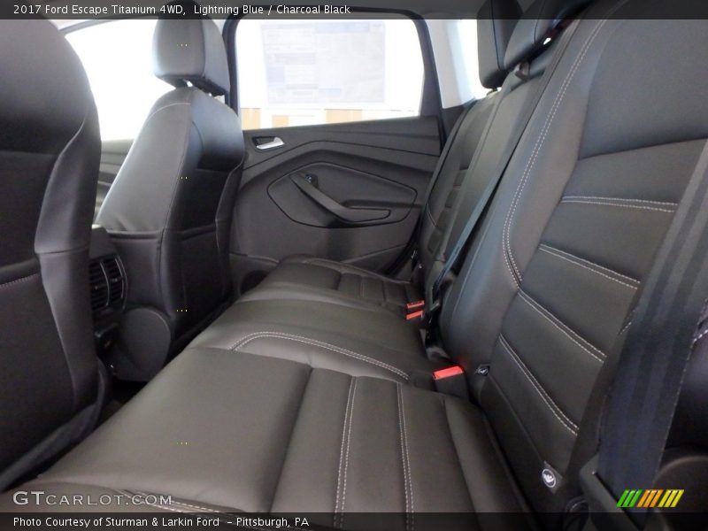 Lightning Blue / Charcoal Black 2017 Ford Escape Titanium 4WD