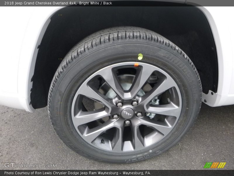Bright White / Black 2018 Jeep Grand Cherokee Overland 4x4