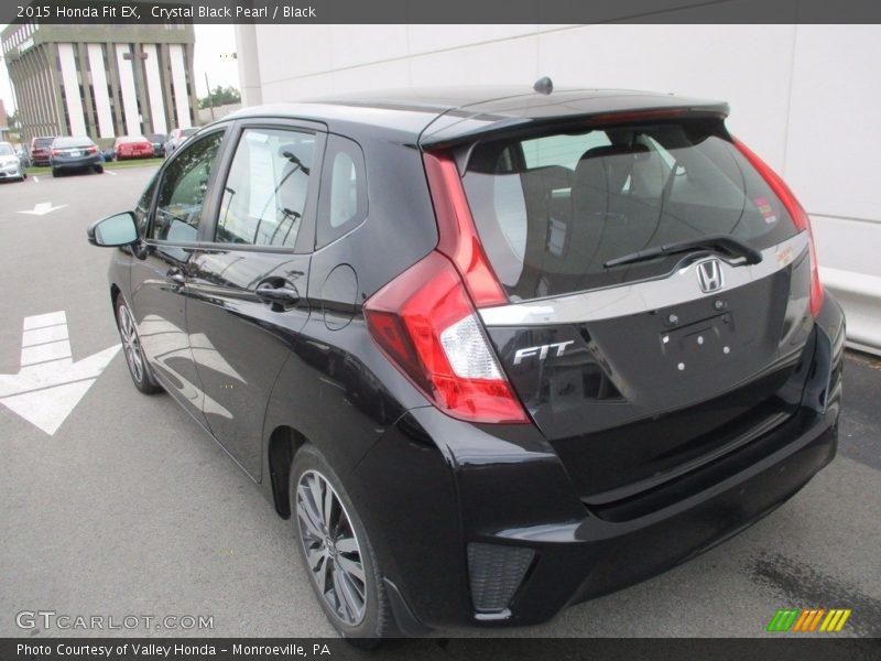 Crystal Black Pearl / Black 2015 Honda Fit EX