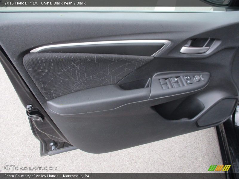 Crystal Black Pearl / Black 2015 Honda Fit EX
