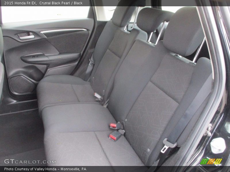 Crystal Black Pearl / Black 2015 Honda Fit EX
