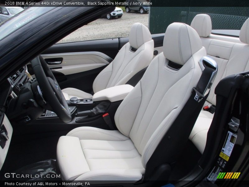 Front Seat of 2018 4 Series 440i xDrive Convertible