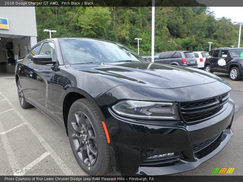 Front 3/4 View of 2018 Charger GT AWD