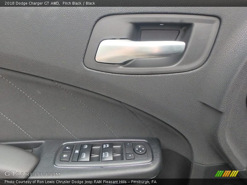 Pitch Black / Black 2018 Dodge Charger GT AWD