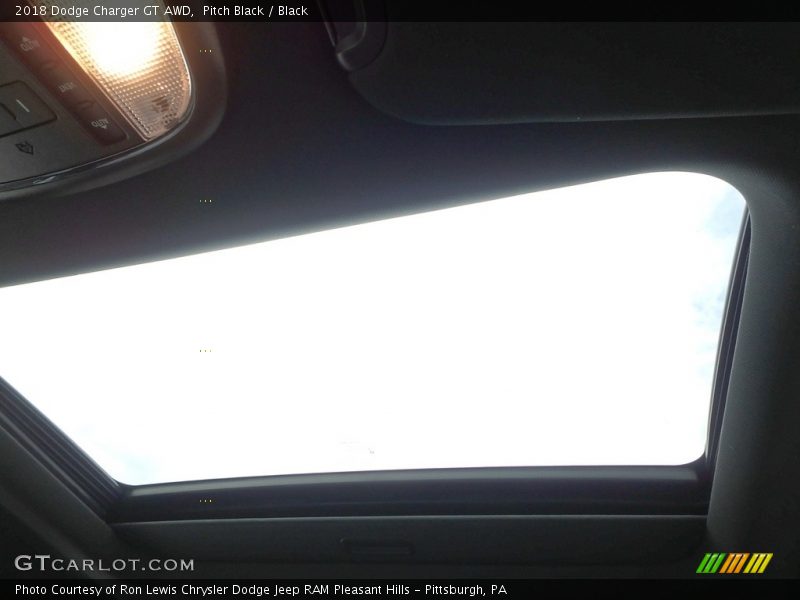 Pitch Black / Black 2018 Dodge Charger GT AWD