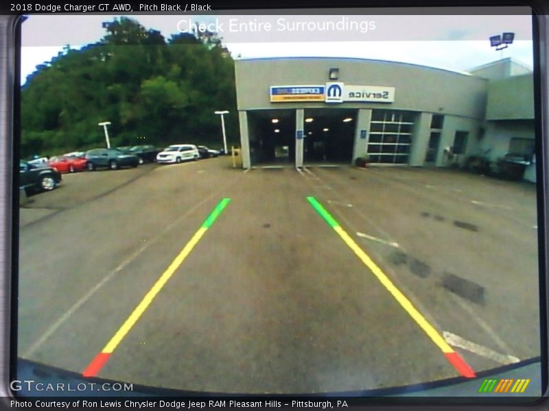 Pitch Black / Black 2018 Dodge Charger GT AWD