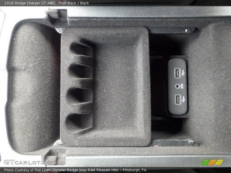 Pitch Black / Black 2018 Dodge Charger GT AWD