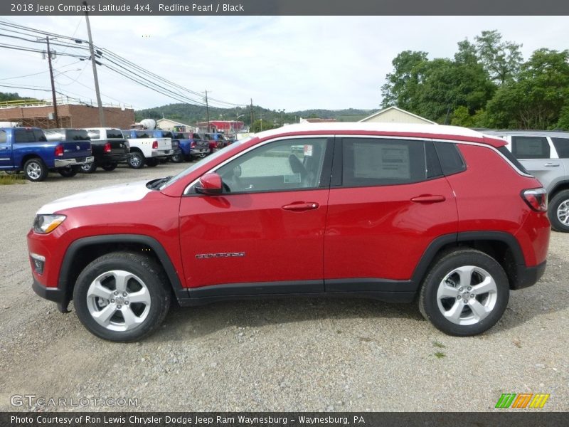 Redline Pearl / Black 2018 Jeep Compass Latitude 4x4