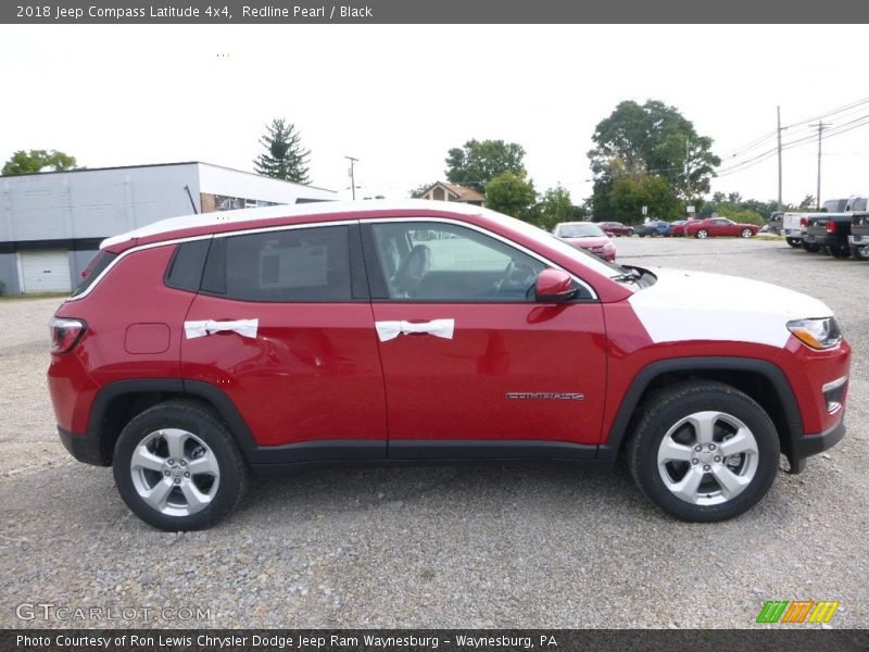 Redline Pearl / Black 2018 Jeep Compass Latitude 4x4