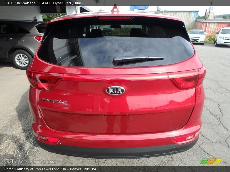 Hyper Red / Black 2018 Kia Sportage LX AWD