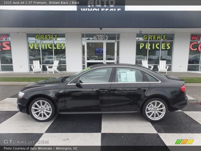 Brilliant Black / Black 2015 Audi A4 2.0T Premium