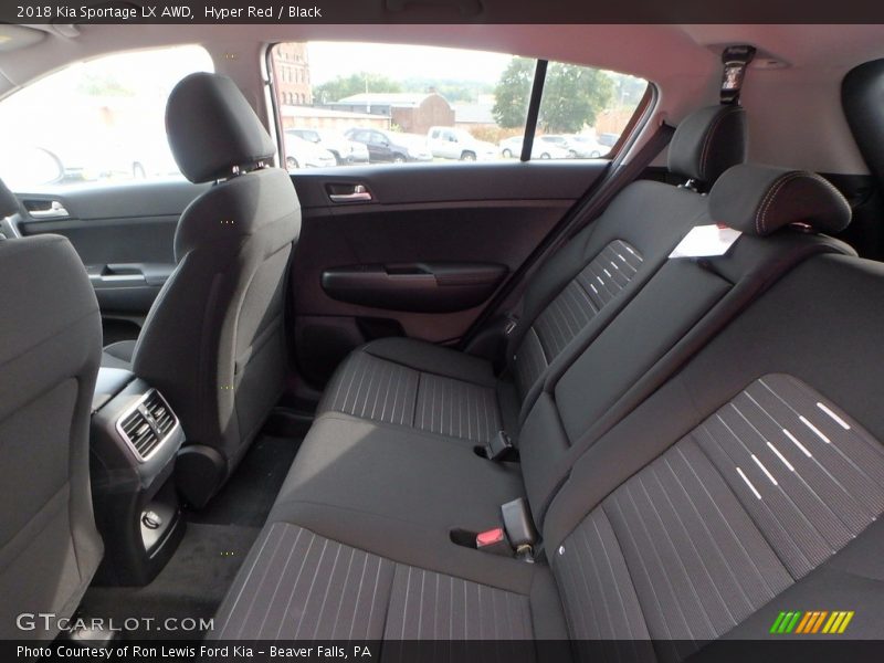 Hyper Red / Black 2018 Kia Sportage LX AWD