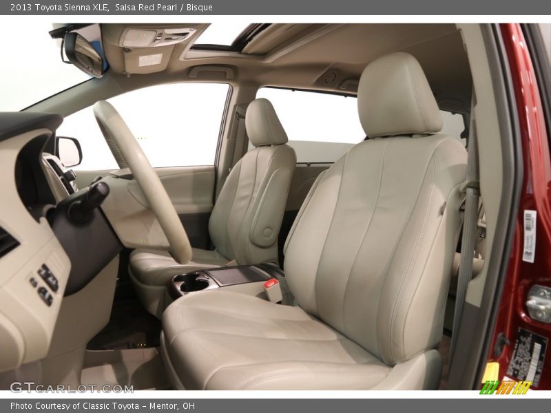Salsa Red Pearl / Bisque 2013 Toyota Sienna XLE
