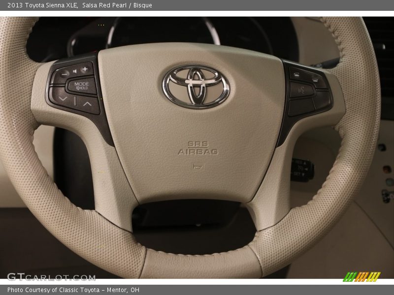 Salsa Red Pearl / Bisque 2013 Toyota Sienna XLE