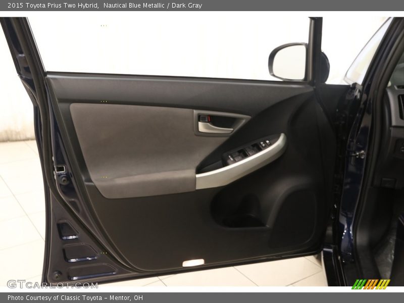 Nautical Blue Metallic / Dark Gray 2015 Toyota Prius Two Hybrid