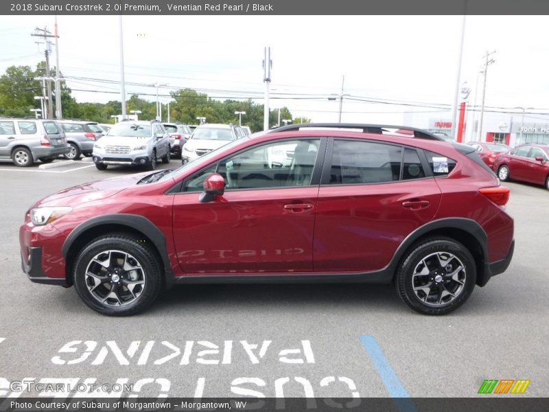 Venetian Red Pearl / Black 2018 Subaru Crosstrek 2.0i Premium