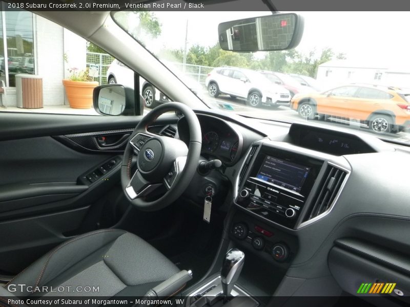 Venetian Red Pearl / Black 2018 Subaru Crosstrek 2.0i Premium