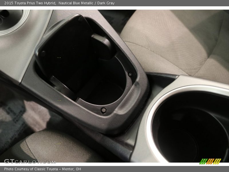 Nautical Blue Metallic / Dark Gray 2015 Toyota Prius Two Hybrid