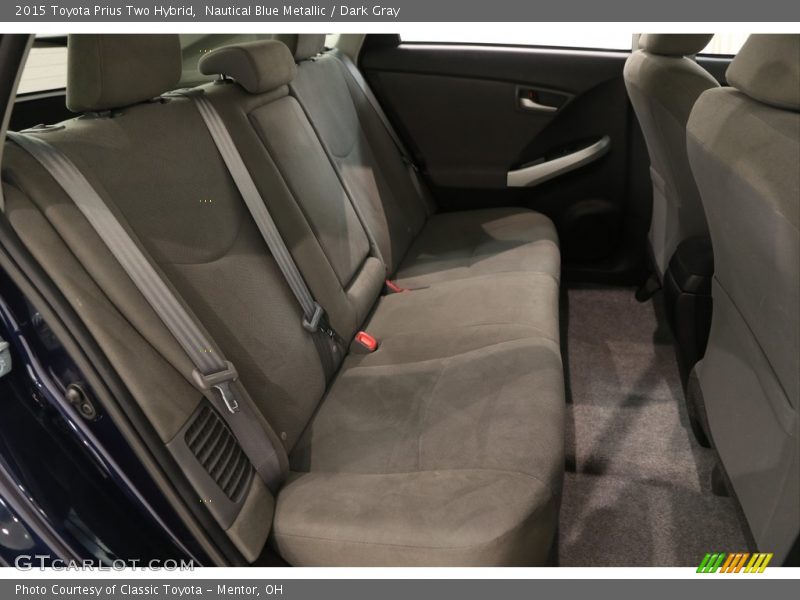 Nautical Blue Metallic / Dark Gray 2015 Toyota Prius Two Hybrid