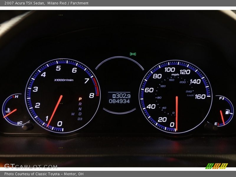 Milano Red / Parchment 2007 Acura TSX Sedan