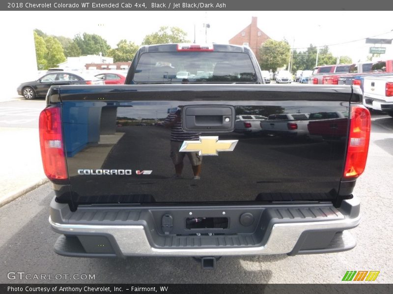 Black / Jet Black/Dark Ash 2018 Chevrolet Colorado WT Extended Cab 4x4