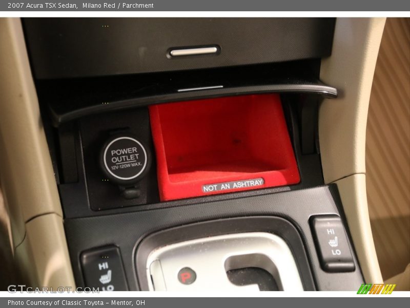 Milano Red / Parchment 2007 Acura TSX Sedan