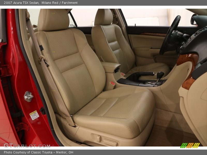 Milano Red / Parchment 2007 Acura TSX Sedan