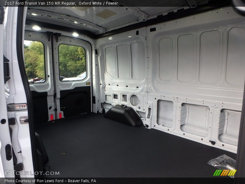 Oxford White / Pewter 2017 Ford Transit Van 150 MR Regular