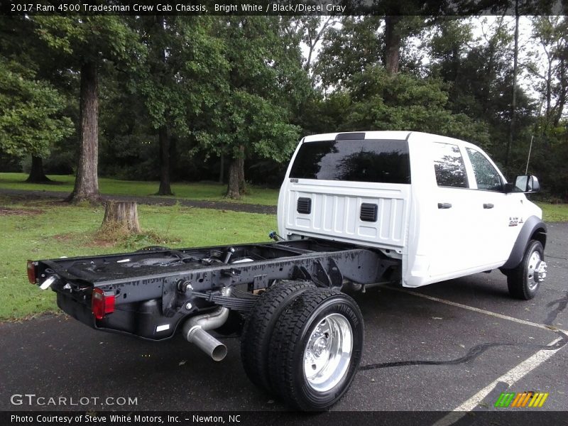 Bright White / Black/Diesel Gray 2017 Ram 4500 Tradesman Crew Cab Chassis
