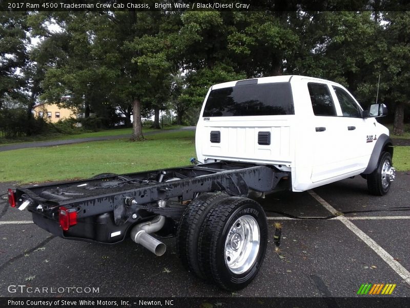Bright White / Black/Diesel Gray 2017 Ram 4500 Tradesman Crew Cab Chassis